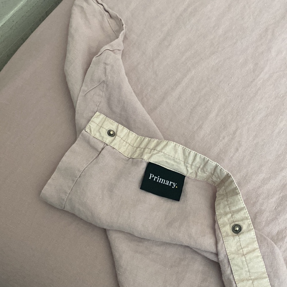 Primary Bedding King Fitted Sheets 2 in Rosewood French Linen
